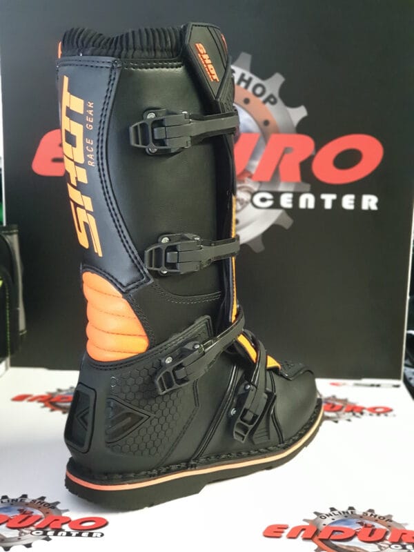 BOTAS SHOT X10 BLK/ORG - Image 4