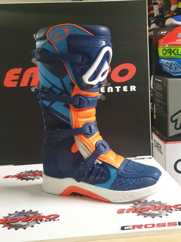 BOTAS ACERBIS MX X-TEAM DKBLU/ORG - Image 3