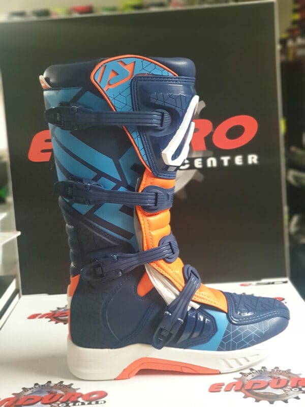 BOTAS ACERBIS MX X-TEAM DKBLU/ORG - Image 4