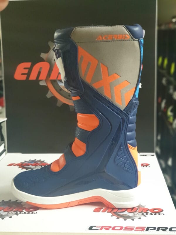 BOTAS ACERBIS MX X-TEAM DKBLU/ORG - Image 5