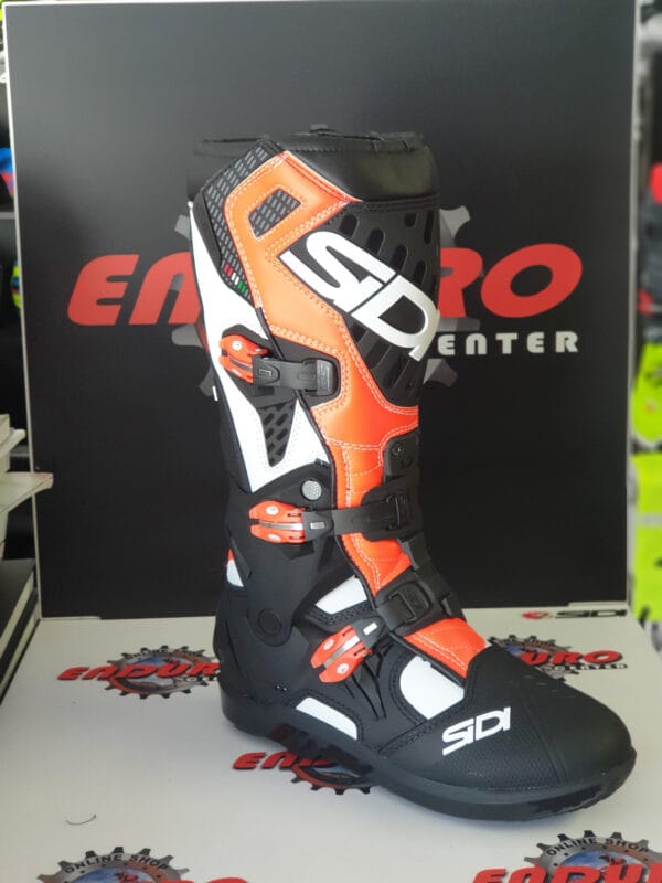 BOTAS SIDI ATOJO SRS BLK/ORG/WHT - Image 2
