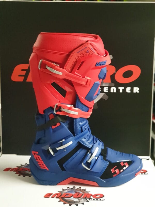 BOTAS LEATT GPX 5.5 FLEXLOCK BLURYL/RD - Image 4