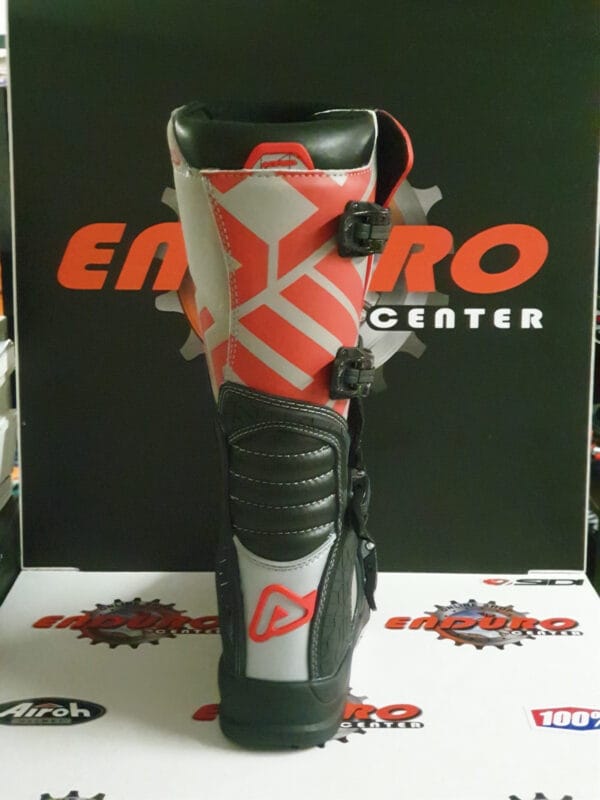 BOTAS ACERBIS MX X-TEAM BLK/GRY/RD - Image 6