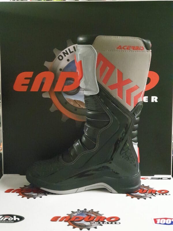 BOTAS ACERBIS MX X-TEAM BLK/GRY/RD - Image 4