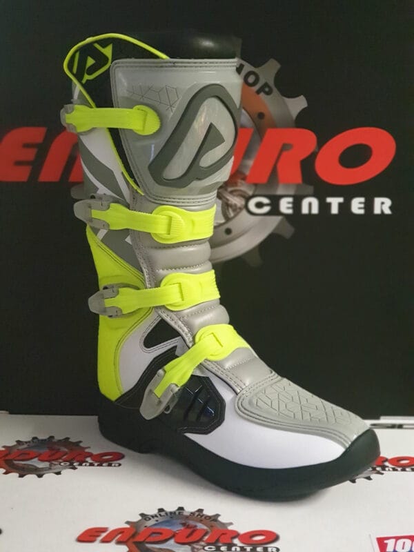 BOTAS ACERBIS MX X-TEAM GRY/WHT/YELFLU - Image 2