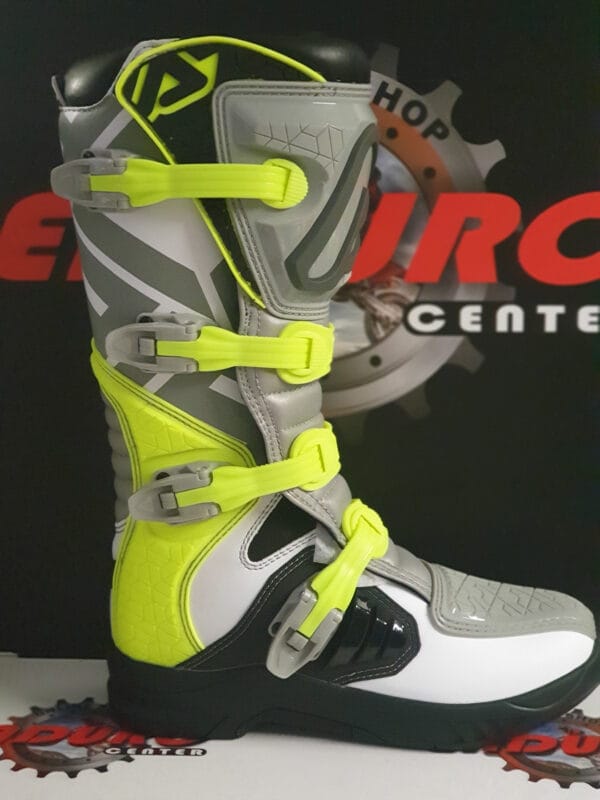 BOTAS ACERBIS MX X-TEAM GRY/WHT/YELFLU - Image 3