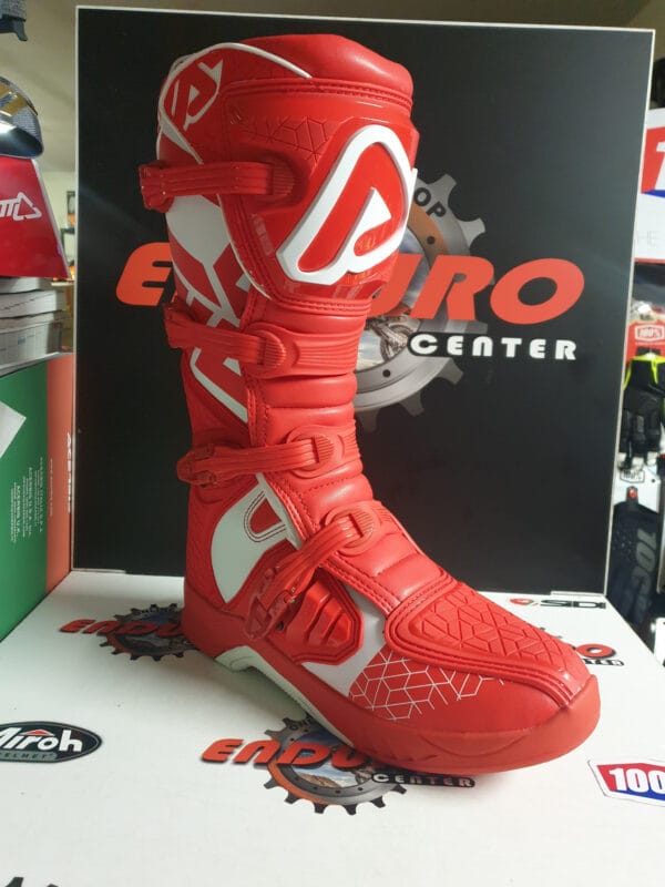 BOTAS ACERBIS MX X-TEAM RD/WHT - Image 2