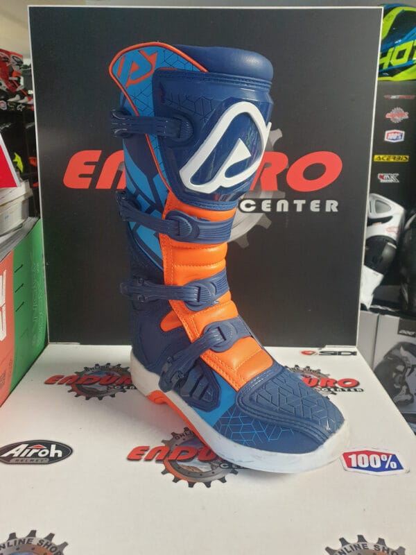BOTAS ACERBIS MX X-TEAM DKBLU/ORG - Image 2