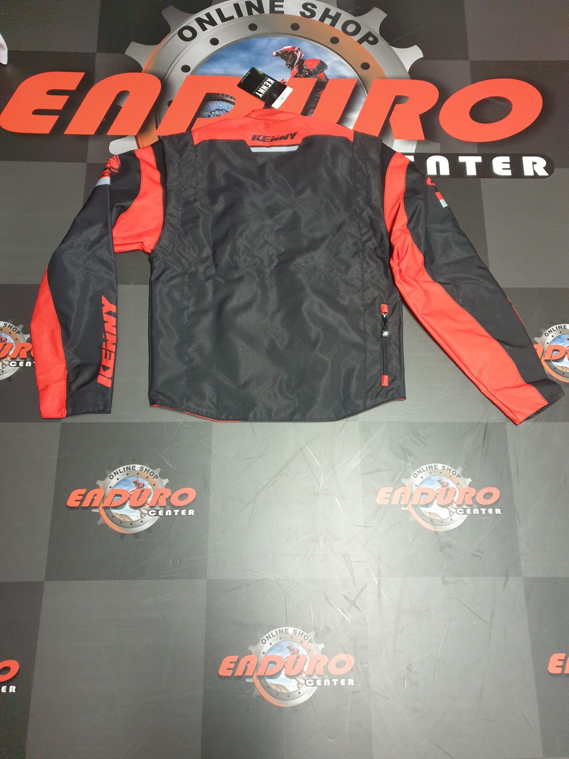 CASACO KENNY TRACK ORGFLU/BLK 3 CASACO KENNY TRACK ORGFLU/BLK - Image 3