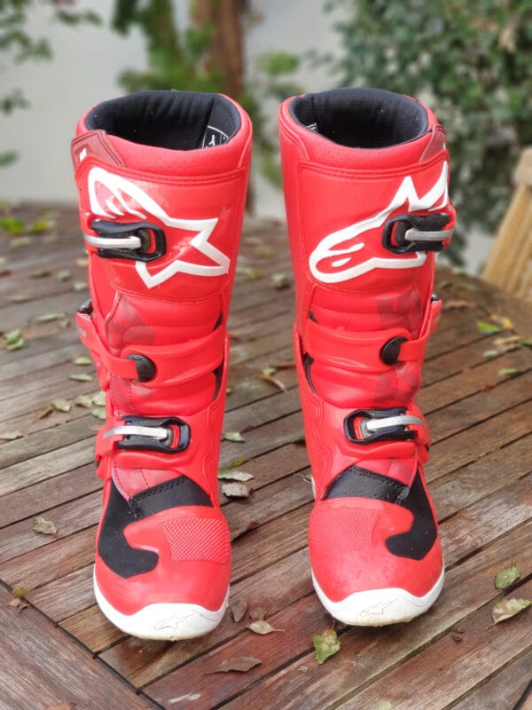 BOTAS USADAS ALPINESTARS TECH 7S RED - Image 3