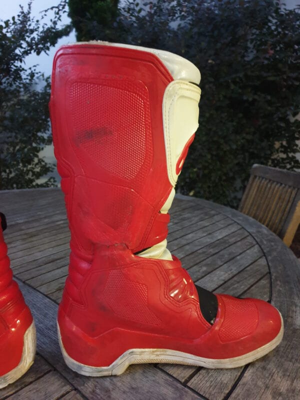 BOTAS USADAS ALPINESTARS TECH 3 RED/WHT - Image 9