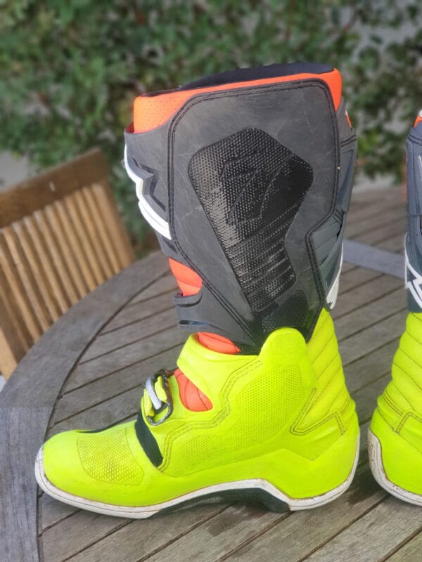 BOTAS USADAS ALPINESTARS TECH 7 YELFLU/GRY/ORG - Image 11