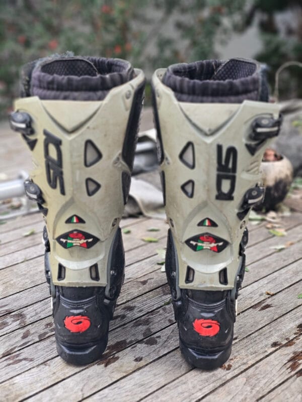 BOTAS USADAS SIDI CROSSFIRE 3 SRS BLK/GRY - Image 4