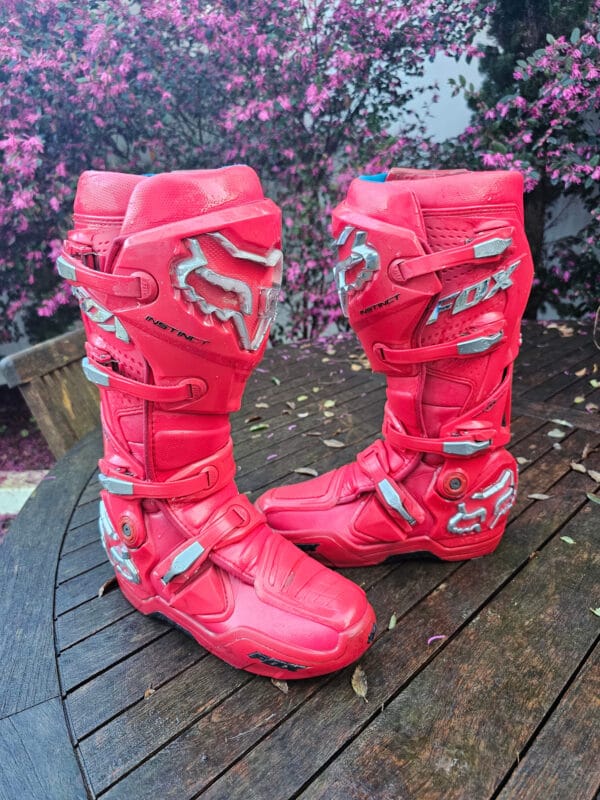 BOTAS USADAS FOX INSTINCT RD/SLV - Image 2