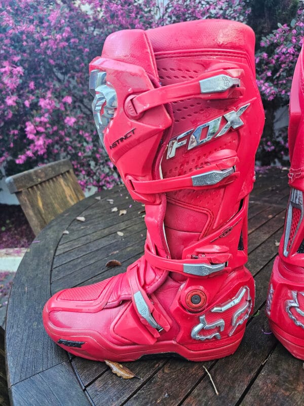 BOTAS USADAS FOX INSTINCT RD/SLV - Image 7