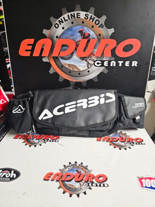 SACOCHE CINTURA ACERBIS RAM PRO LOGO BLK/WHT - Image 5