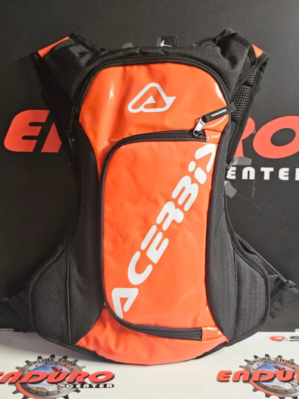 MOCHILA CAMEL BAG ACERBIS ACQUA LOGO HYDRO 2LT ORG/BLK - Image 2