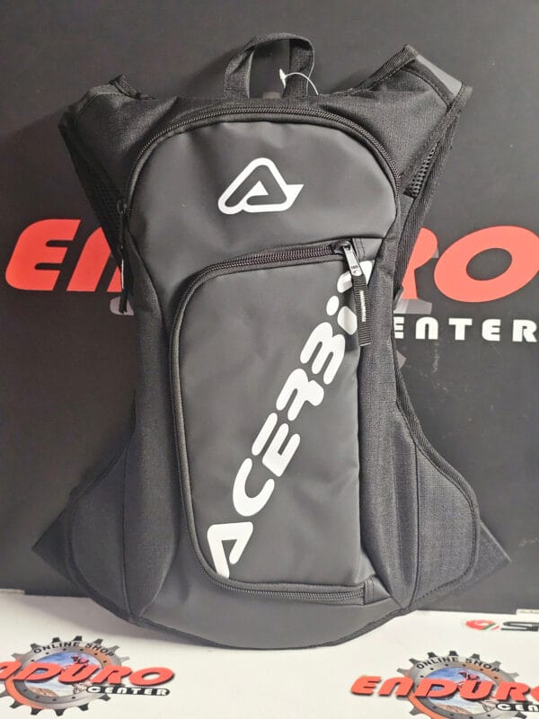 MOCHILA ACERBIS ACQUA LOGO HYDRO 2LT BLK/WHT - Image 2