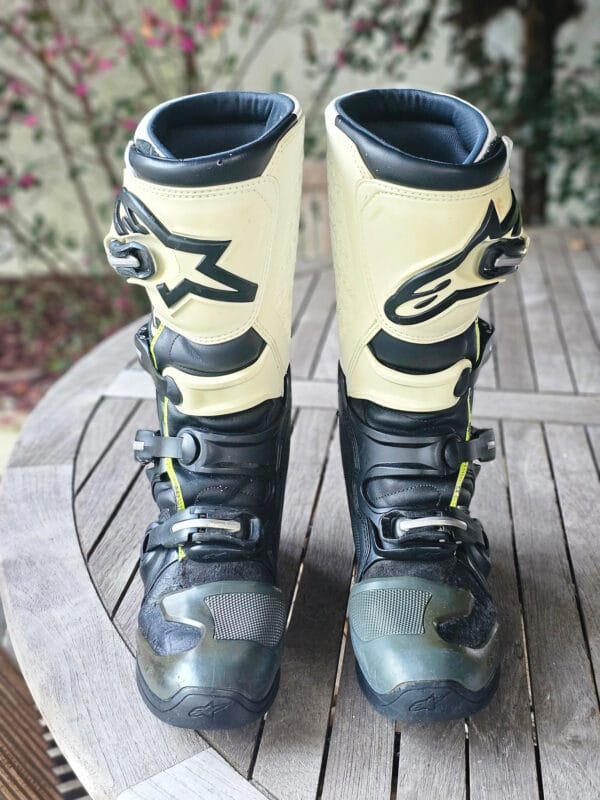 BOTAS USADAS ALPINESTARS TECH 5 GRY/BLK/WHT - Image 3