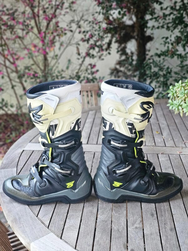 BOTAS USADAS ALPINESTARS TECH 5 GRY/BLK/WHT - Image 5