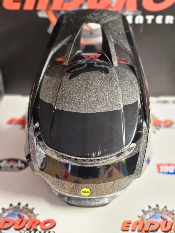 CAPACETE USADO FOX V3 RS SHADE BLK/SLV - Image 4
