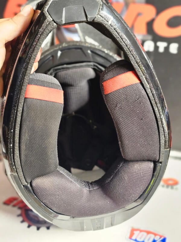 CAPACETE USADO FOX V3 RS SHADE BLK/SLV - Image 6