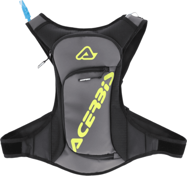 MOCHILA ACERBIS ACQUA LOGO HYDRO 2LT GRY/BLK/YELFLU - Image 5