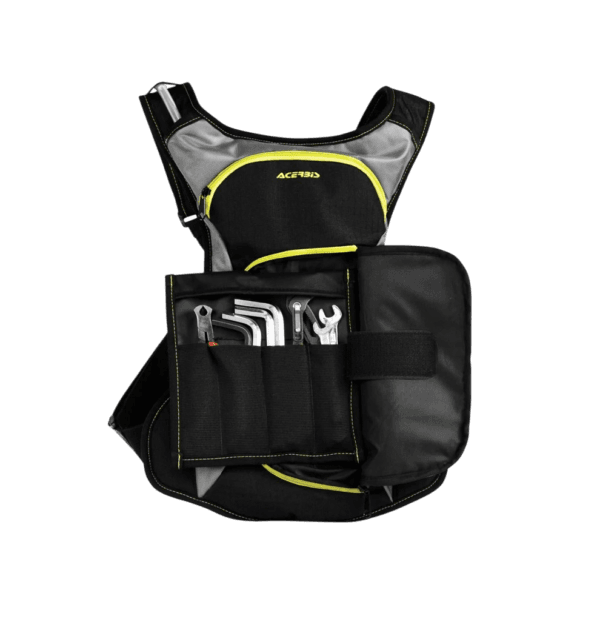 MOCHILA ACERBIS X-DRINK 2LTS BLK/GRY/YELFLU - Image 5