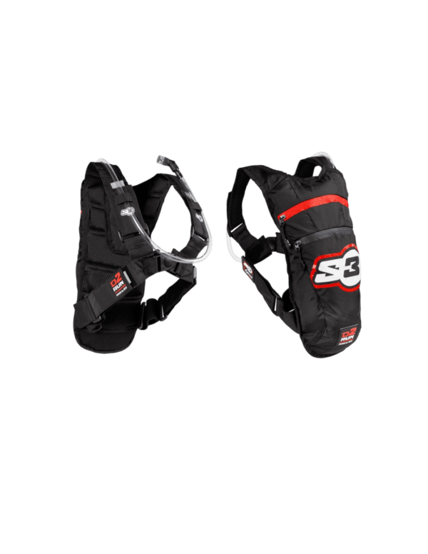 MOCHILA S3 PARTS O2RUN 1,5LT BLK/RED - Image 2