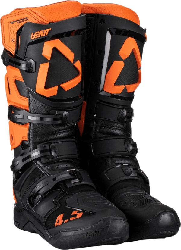 BOTAS LEATT GPX 4.5 BLK/ORG - Image 2