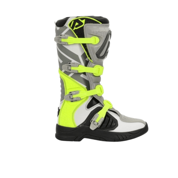 BOTAS ACERBIS MX X-TEAM GRY/WHT/YELFLU - Image 8
