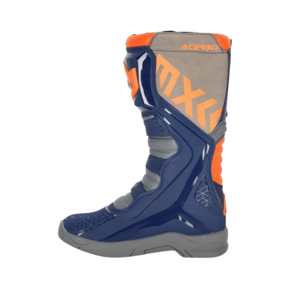 BOTAS ACERBIS MX X-TEAM BLU/GRY/ORG - Image 3