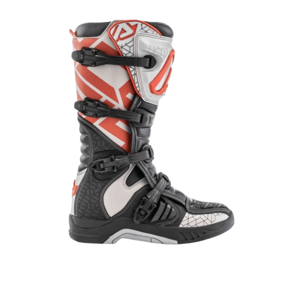 BOTAS ACERBIS MX X-TEAM BLK/GRY/RD - Image 8