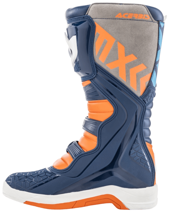 BOTAS ACERBIS MX X-TEAM DKBLU/ORG - Image 10
