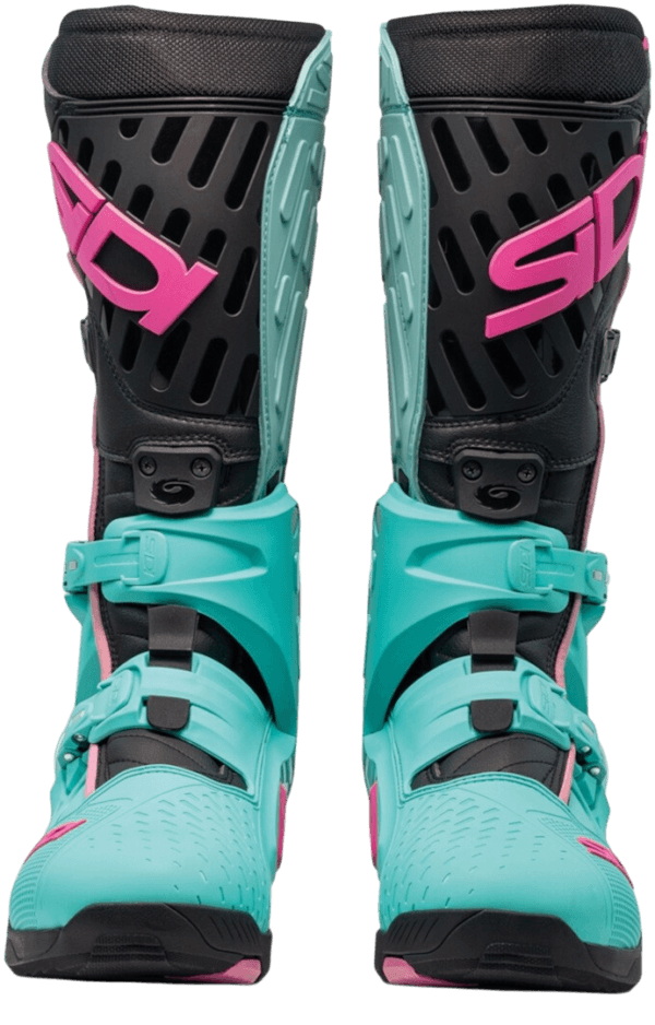 BOTAS SIDI CROSSAIR GRNMNT/BLK/PK - Image 4