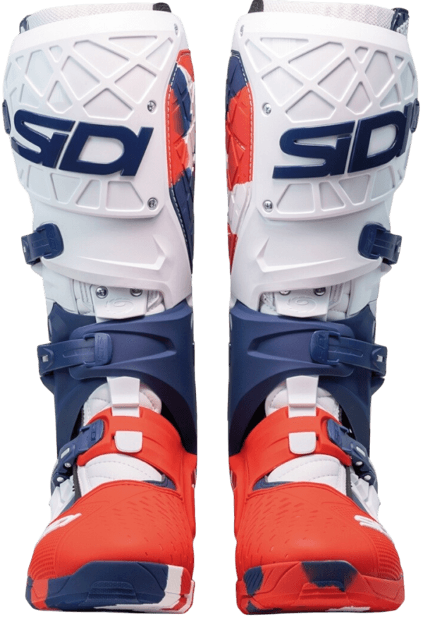 BOTAS SIDI CROSSAIR-X ORG/WHT/BLU - Image 5