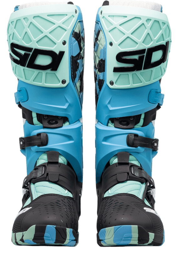 BOTAS SIDI CROSSAIR-X BLK/BLUTRQ/GRNMNT - Image 5
