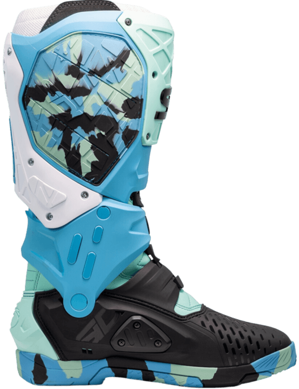 BOTAS SIDI CROSSAIR-X BLK/BLUTRQ/GRNMNT - Image 4