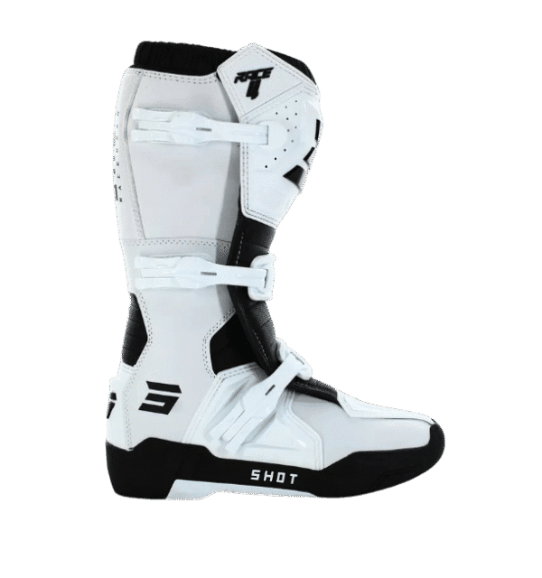 BOTAS SHOT RACE 4 WHT/BLK - Image 3