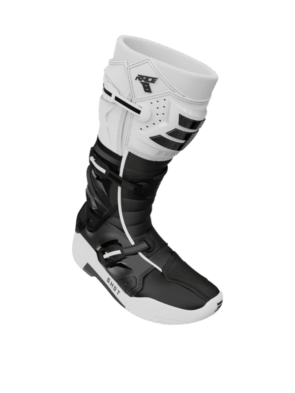 BOTAS SHOT RACE 8 BLK/WHT - Image 3