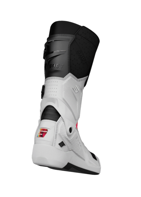 BOTAS SHOT RACE 8 WHT/BLK/MULTI - Image 3