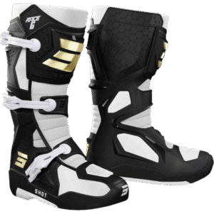 BOTAS SHOT RACE 6 BLK/WHT/GLD