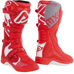BOTAS ACERBIS MX X-TEAM RD/WHT