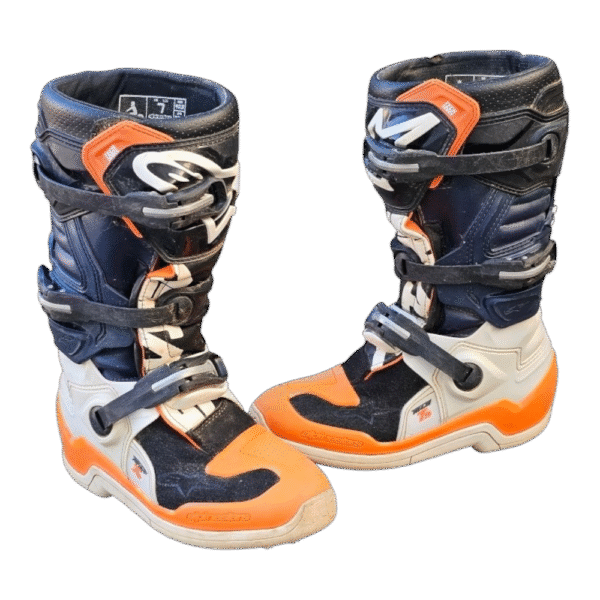 BOTAS USADAS ALPINESTARS TECH 7S ORG/BLK/WHT
