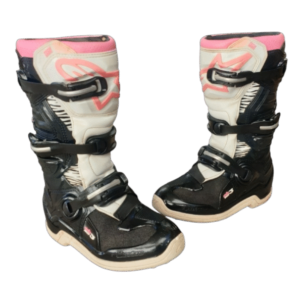 BOTAS USADAS ALPINESTARS TECH 3 STELLA BLK/WHT/PK