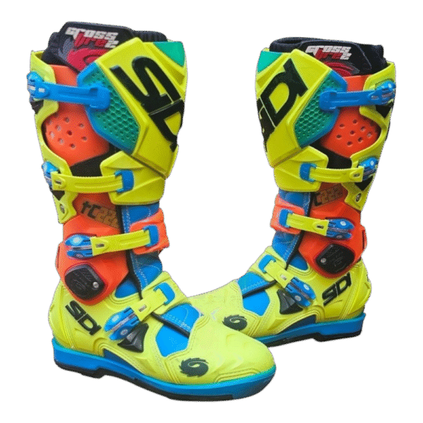 BOTAS USADAS SIDI CROSSFIRE 2 SRS CAIROLI YELFLU/MULTICOLOR