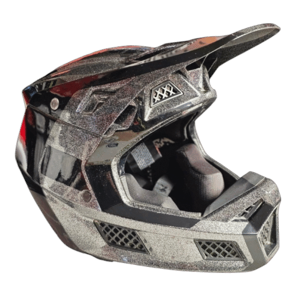 CAPACETE USADO FOX V3 RS SHADE BLK/SLV