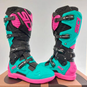 BOTAS SIDI CROSSFIRE 3 SRS GRNMNT/BLK/PNK