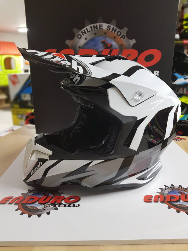 CAPACETE AIROH TWIST GREAT GRY/WHT/BLK - Image 4