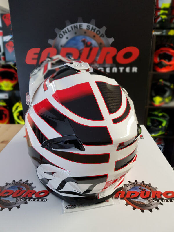 CAPACETE AIROH TWIST SHADING RED/WHT/BLK - Image 4